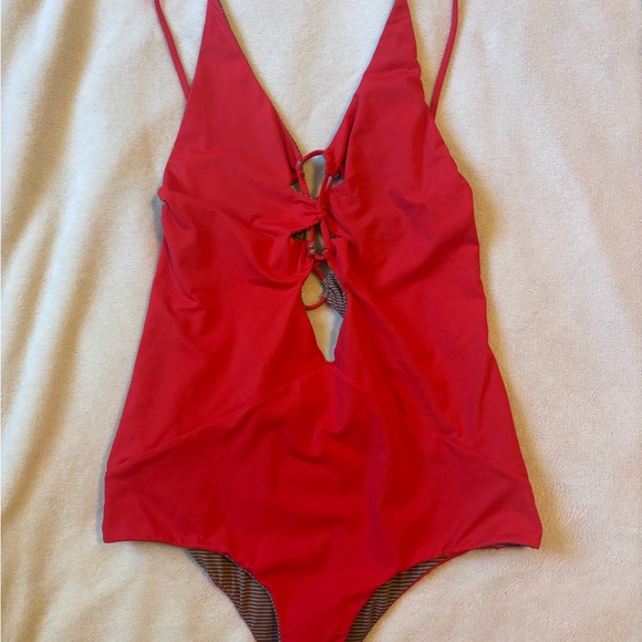 acacia swimwear Other - ACACIA One-Piece in Bright Red